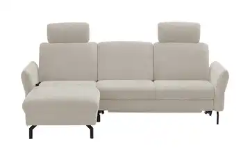 meinSofa Ecksofa Pia links Beige Erweiterte Funktion