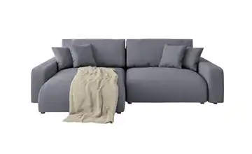 S-STYLE Ecksofa Emma links Grau