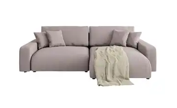 S-STYLE Ecksofa Emma rechts Rosa