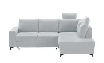 uno Ecksofa Salamanca rechts Silbergrau