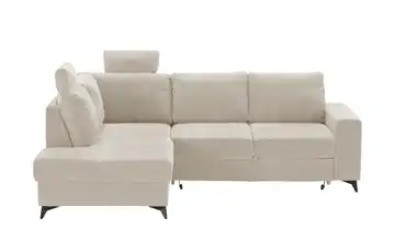 uno Ecksofa Salamanca links Creme
