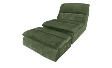 Sessel mit Hocker vakuumiert Maaret Grün