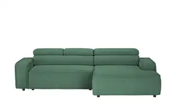 switch Ecksofa Liam Grundfunktion Feincord Grün rechts