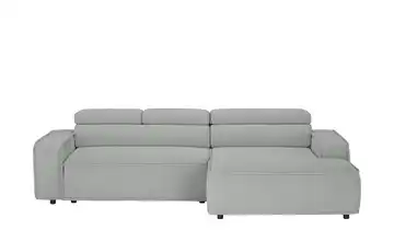 switch Ecksofa Liam Grundfunktion Feincord Grau rechts