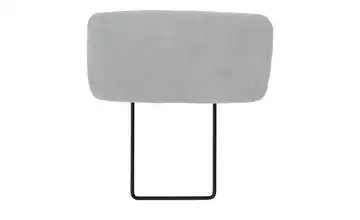 Kopfstütze Coco silberfarben