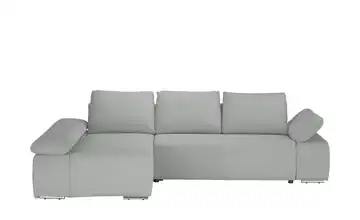 switch Ecksofa Soft Feincord Erweiterte Funktion links Grau