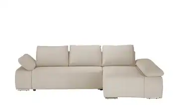 switch Ecksofa Soft Feincord Erweiterte Funktion rechts Creme