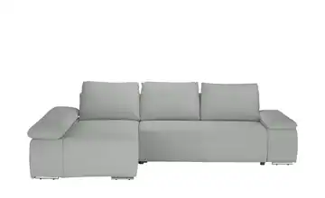switch Ecksofa Soft Feincord Grau ohne links