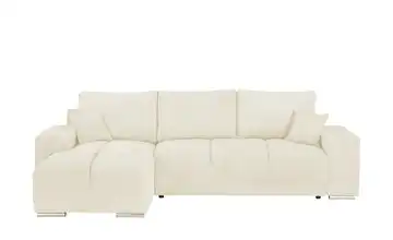 uno Ecksofa Barco Grundfunktion links Creme
