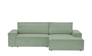 uno Ecksofa mit Schlaffunktion Fjord Mintgrün rechts