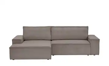 uno Ecksofa mit Schlaffunktion Fjord Braun links