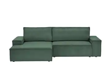 uno Ecksofa mit Schlaffunktion Fjord Grün links