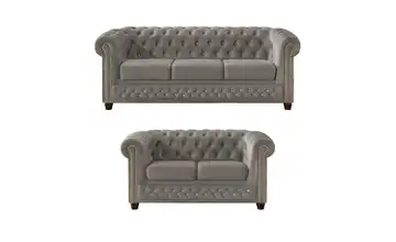 S-STYLE Chesterfield Polstergarnitur 3+2  Cleo Blink