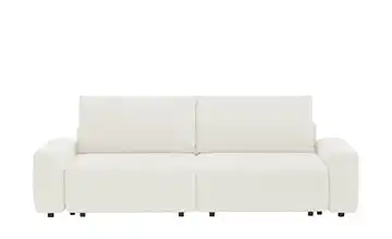 uno Schlafsofa mit Bettkasten Bouli Cremeweiß