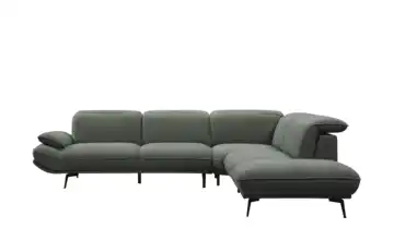 uno Ecksofa Samir rechts Grün