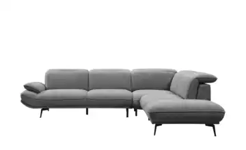 uno Ecksofa Samir rechts Taupe