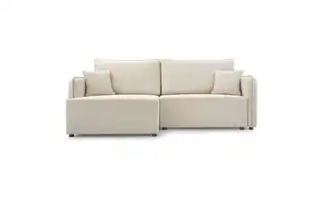 Selsey Ecksofa mit Schlaffunktion Kasssian links Hellbeige