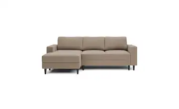 Selsey Ecksofa Nalika Dunkelbeige links