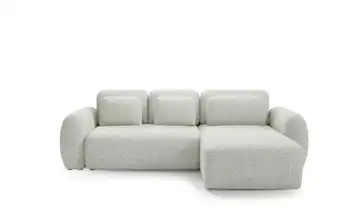 Ecksofa mit Schlaffunktion Falco Hellgrau