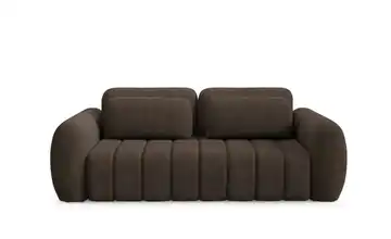 Schlafsofa mit Stauraum Contii Dunkelbraun