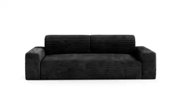 Schlafsofa mit Stauraum Coco Schwarz