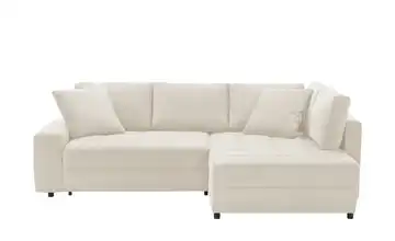 bobb Ecksofa mit pflegeleichtem Bezug Arissa de Luxe Natur rechts Webstoff