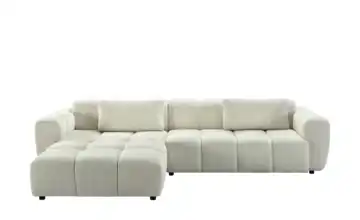 Höffner-Selection Ecksofa Freya links Creme