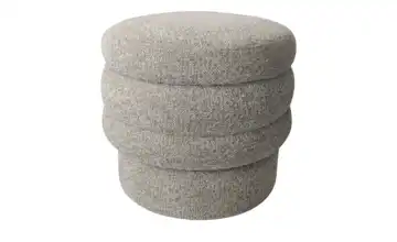 Höffner-Selection Hocker mit Stauraum Leni Hellgrau
