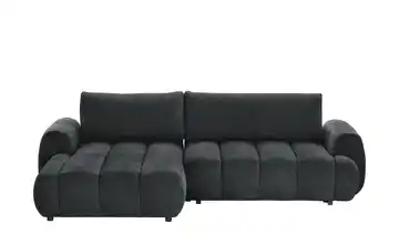 uno Ecksofa mit Schlaffunktion Passo links Schwarz