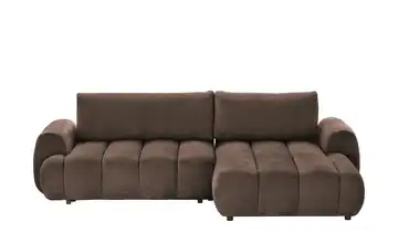 uno Ecksofa mit Schlaffunktion Passo rechts Braun