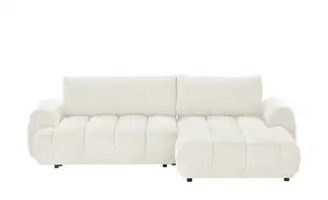 uno Ecksofa mit Schlaffunktion Passo rechts Creme