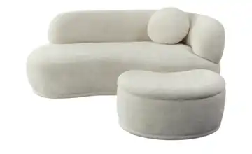 Einzelsofa mit Stauraumhocker Vronie