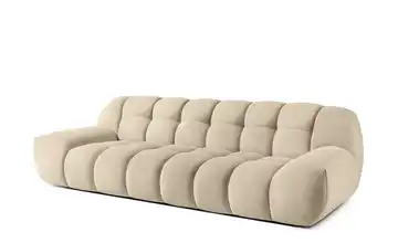 KONSIMO Polstermöbel 3er-Set Hellbeige