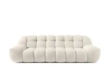 KONSIMO Einzelsofa Vena Weiß