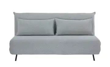 Schlafsofa Avilena 165 cm Webstoff Blau
