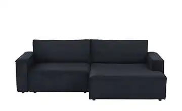 Ecksofa mit Schlaffunktion Capri rechts Anthrazit