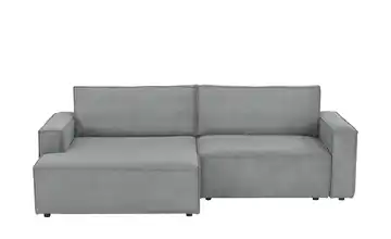 Ecksofa mit Schlaffunktion Capri links Grau