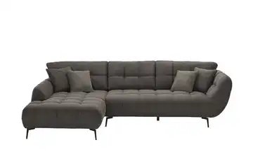 bobb Ecksofa Lazlo links Dunkelgrau