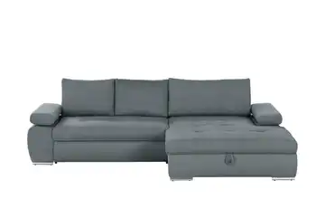 smart Ecksofa Ibby Cordstoff rechts Anthrazit
