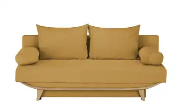 smart Schlafsofa Odesso Cordstoff Curry