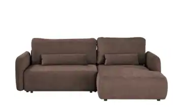 uno Ecksofa Mit Schlaffuktion Mossa Braun rechts