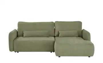 uno Ecksofa Mit Schlaffuktion Mossa Grün rechts
