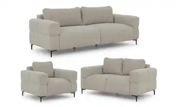 S-STYLE Polstergarnitur 3+2+1 Cardea Taupe