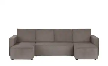 uno Wohnlandschaft mit Schlaffuntion Cleo Taupe