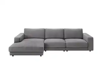 Jette Home Ecksofa Cord Sila links Anthrazit