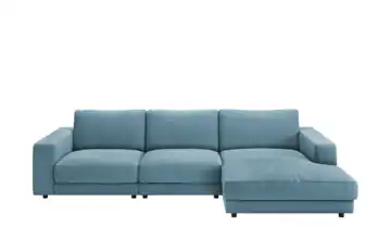 Jette Home Ecksofa Cord Sila rechts Petrol