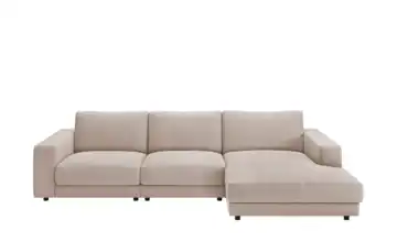 Jette Home Ecksofa Cord Sila rechts Taupe