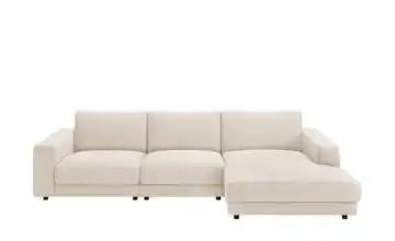 Jette Home Ecksofa Cord Sila rechts Creme