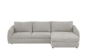 switch Ecksofa Anika rechts Hellgrau