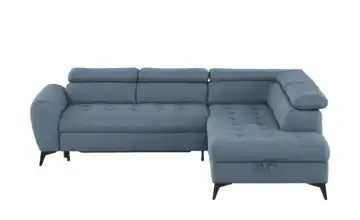 switch Ecksofa mit Schlaffunktion Deen rechts Erweiterte Funktion Blau